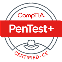 CompTIA PenTest+ certification badge